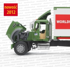 Bruder 02820 Mack kontener z wózkiem widłowym