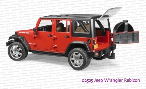 02525 BRUDER Jeep Wrangler Unlimited Rubicon
