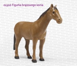 02306 BRUDER Figurka brązowego konia