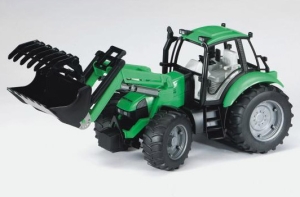 02072 Ciągnik rolniczy Deutz Agrotron 200 z ładowaczem czołowym