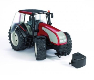 Bruder 03070 - ciągnik rolniczy Valtra T 191 - otwierane drzwi do kabiny i zdejmowany przedni obciążnik