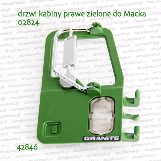 42846 BRUDER Drzwi zielone prawe do Macka 02824