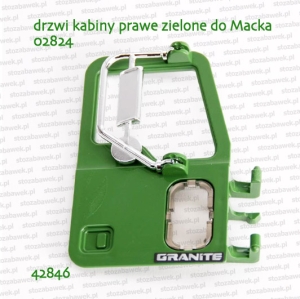 42846 BRUDER Drzwi zielone prawe do Macka 02824