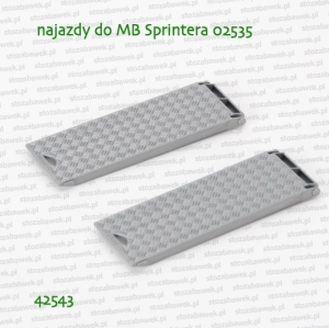 42543 BRUDER Najazdy pomocy drogowej 02535 - 2 szt.
