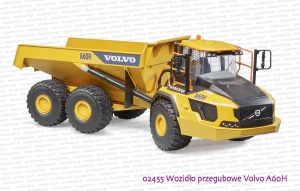 02455 BRUDER Wozidło przegubowe Volvo A60H