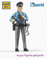 60430 Figurka policjantki z akcesoriami