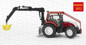 Bruder 03093 Ciągnik rolniczy Steyr CVT 6230 do prac leśnych