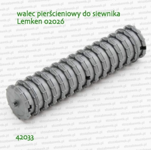 42033 BRUDER Walec pierścieniowy do siewnika Lemken 02026
