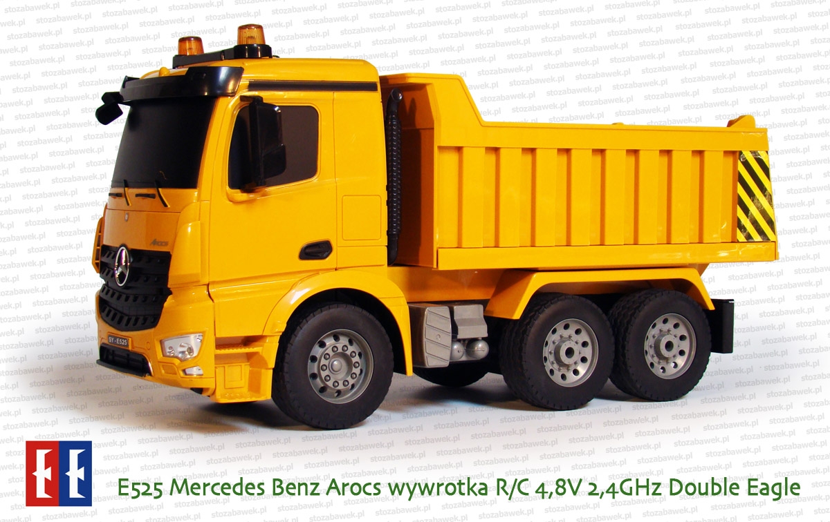 E525 Mercedes Benz Arocs wywrotka R/C 4,8V 2,4GHz Double Eagle