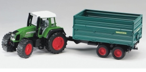 02068 Ciągnik rolniczy Fendt Favorit 926 Vario z przyczepą