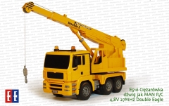 E516 Ciężarówka dźwig jak MAN R/C 4,8V 27MHz Double Eagle