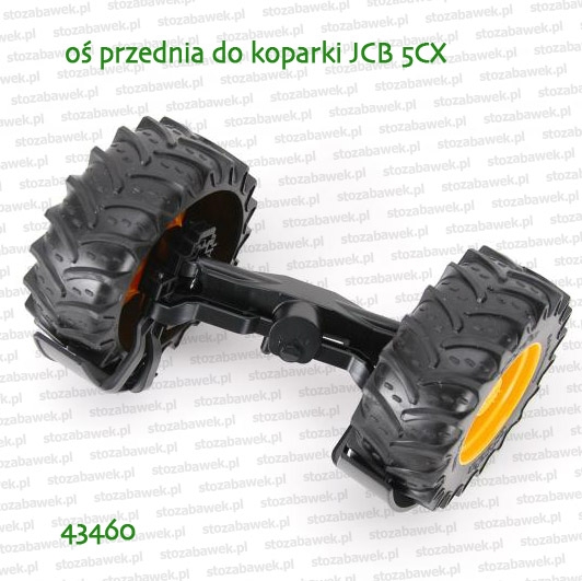 43460 BRUDER Oś przednia do koparki 02454 JCB 5CX