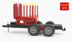 Bruder przyczepa do prac leśnych z zestawu 03093