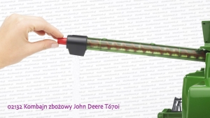 02132 Kombajn zbożowy John Deere T670i - sposób wysypywania ziarna