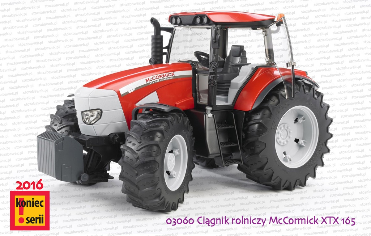 Bruder 03060 Ciągnik rolniczy McCormick XTX 165