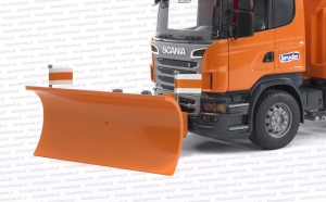Bruder - 02582 lemiesz duży oraz Scania