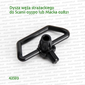 43593 BRUDER Dysza węża straży pożarnej Scania 03590, 03591 lub Mack 02821