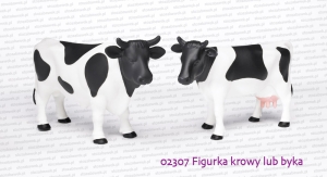 02307 Figurka krowy lub byka