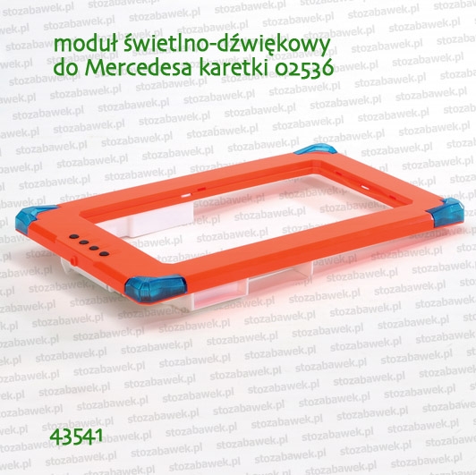 43541 BRUDER Moduł świetlno-dźwiękowy do Mercedesa Sprintera 02536