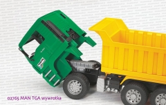 02765 BRUDER MAN TGA wywrotka