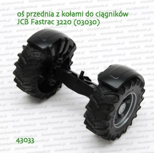 43033 BRUDER Oś przednia do ciągników JCB Fastrac 3220 (03030)