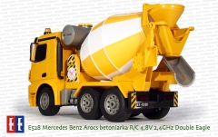 E528 Mercedes Benz Arocs betoniarka R/C 4,8V 2,4GHz Double Eagle