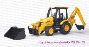 02427 Koparko-ładowarka kołowa JCB Midi CX