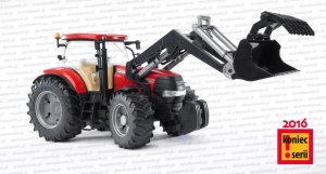 03096 BRUDER Ciągnik rolniczy Case IH Puma 230 CVX z ładowaczem czołowym