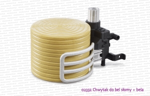 02332 BRUDER Chwytak do bel słomy z belą