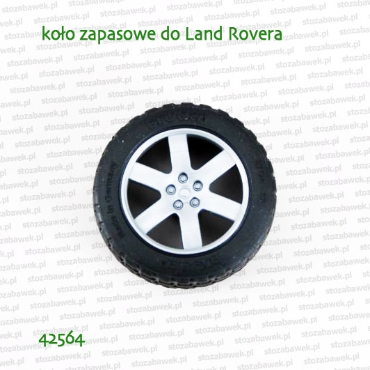 42564 BRUDER Koło zapasowe do Land Rovera