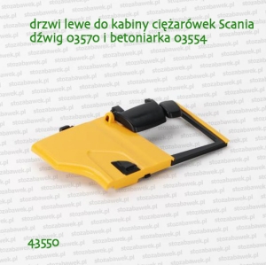43550 BRUDER Drzwi żółte lewe do Scanii 03554 i 03570
