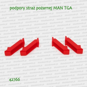42766 BRUDER Podpory straży pożarnej MAN 02771 - 4 szt.