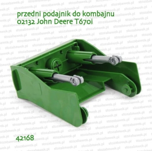 42168 BRUDER Przedni podajnik do kombajnu John Deere 02132