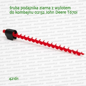 42161 BRUDER Śruba podajnika ziarna z wylotem do kombajnu John Deere 02132