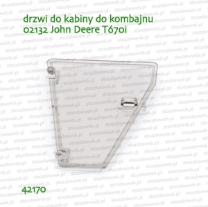 42170 BRUDER Drzwi kabiny do kombajnu John Deere 02132