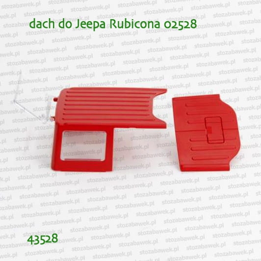 43528 BRUDER Dach do Jeepa Rubicona 02528