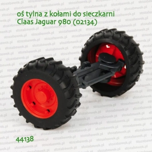 44138 BRUDER Tylna oś z kołami do sieczkarni 02134 Claas Jaguar 980