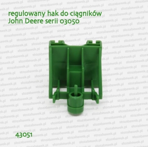 43051 BRUDER Sprzęg do ciągników John Deere serii 03150 i 04055