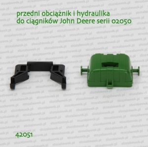 42051 BRUDER Przedni obciążnik i hydraulika do ciągników John Deere 6920 (serii 02050)