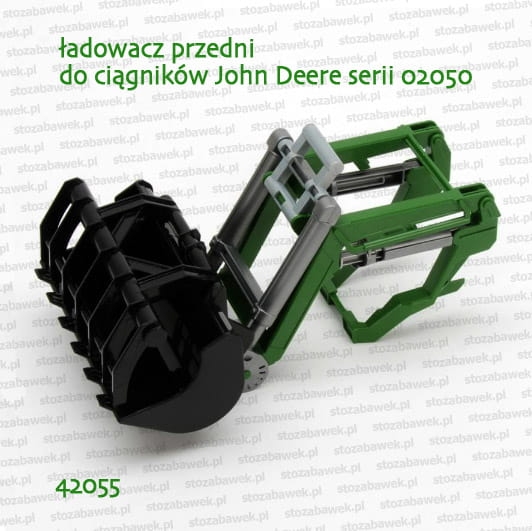 42055 BRUDER Ładowacz czołowy do ciągników John Deere 02050