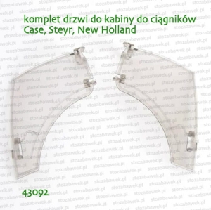 43092 BRUDER Drzwi do ciągników Case, Steyr, New Holland