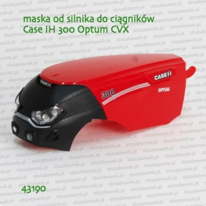 43190 BRUDER Maska od silnika do ciągników Case IH Optum 300 CVX