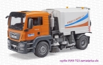 03780 BRUDER MAN TGS zamiatarka ulic