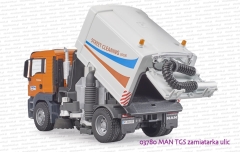 03780 BRUDER MAN TGS zamiatarka ulic