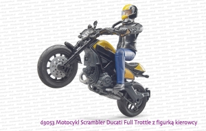 63053 BRUDER Motocykl Scrambler Ducati Full Throttle z kierowcą