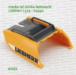 42452 BRUDER Maska od silnika ładowarki Liebherr L571 - 02430