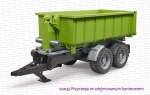02035 BRUDER Przyczepa ze zdejmowanym kontenerem do ciągników rolniczych