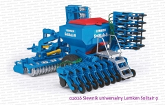 02026 BRUDER Siewnik uniwersalny Lemken Solitair 9