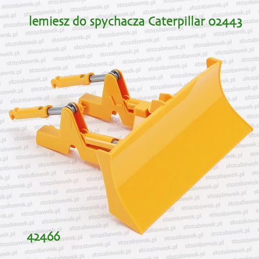 42466 BRUDER lemiesz dla spychacza Caterpillar 02443