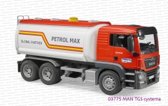 03775 BRUDER MAN TGS cysterna